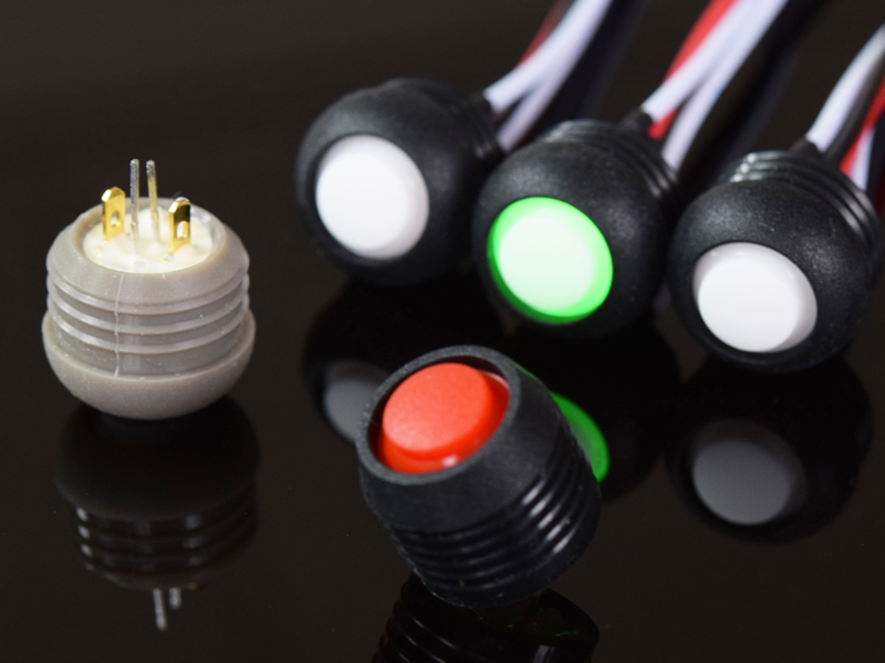 SPK Jacuzzi Illuminated Tact Switches with IP67 Protection Level